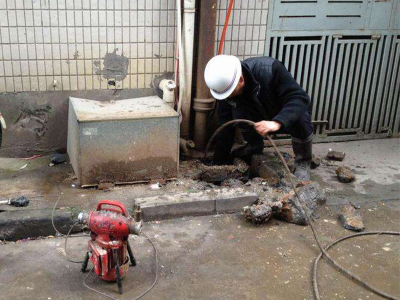 黑水疏通下水道-洗菜池疏通